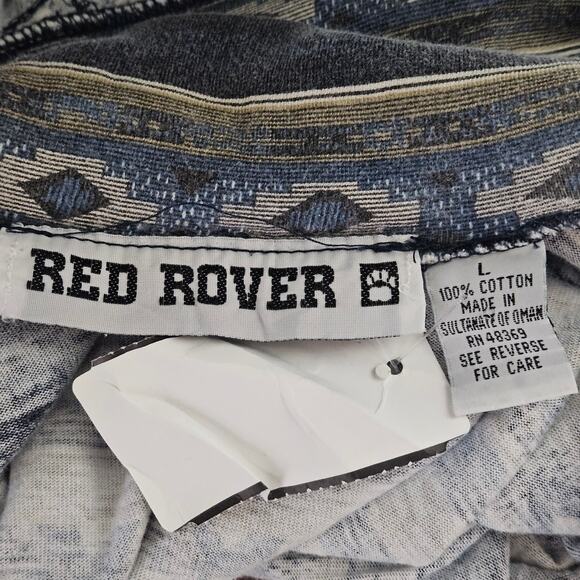 Vintage Cotton Crop Mock Neck Top Size Large - Picture 3 of 3